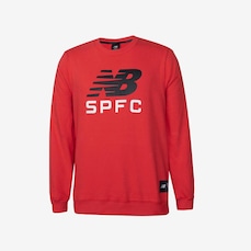 Blusão sem Capuz New Balance Spfc - Masculino