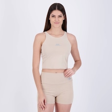 Camiseta Regata Cropped Kappa Lyu - Feminina