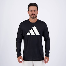 Camiseta adidas Run It Manga Longa - Masculina