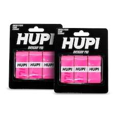 Kit 02 Overgrip HUPI Pro Rosa Pack 03 Unidades