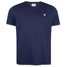 Camiseta New Era New York Yankees Mini Logo Gold - Masculina