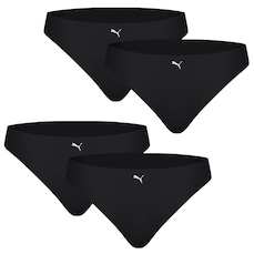 Calcinha Puma Corte a Fio - Feminina - 4 Unidades