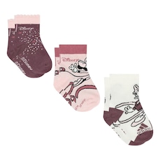 Meia Adidas Cano Alto Disney - Infantil - 3 Pares