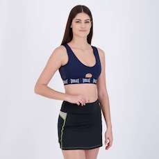 Conjunto Everlast Shorts Saia e Top Basic - Feminino