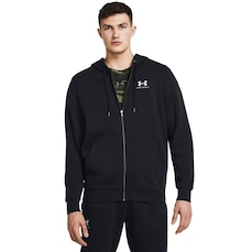 Blusão de Moletom Under Armour Essential Fleece FZ Hood - Masculino