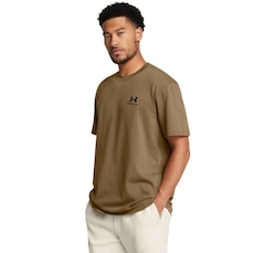 Camiseta Under Armour Logo Heavyweight SS - Masculina