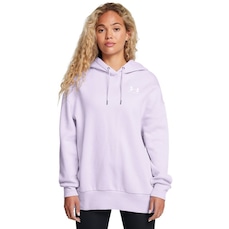 Blusão de Moletom Under Armour Essential Fleece Oversized - Feminino