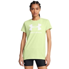 Camiseta Under Armour Rival Logo SS - Feminina