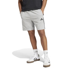 Short adidas Moletinho Essentials Três Listras -Masculino