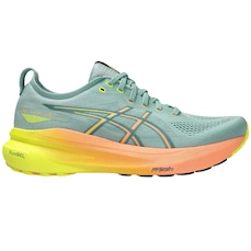 Tênis Asics Kayano 31 Paris Corrida Menta e Laranja - Masculino