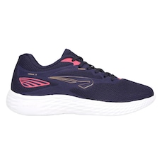 Tênis Rainha Drive III Caminhada Marinho e Pink - Feminino