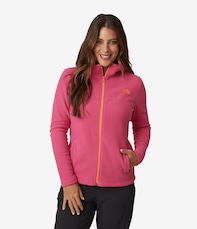 Blusão com Capuz Fleece The North Face TKA 100 Glacier Full Zip - Feminino