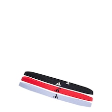 Kit Faixas de Cabelo com 3 Unidades adidas