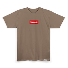 Camiseta Diamond Supply Box Logo Tee - Masculina