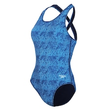 Maiô Speedo Cross Deep Map - Feminino