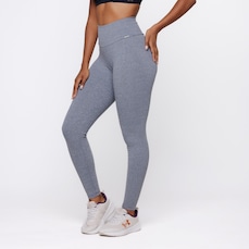 Calça Legging Orbis Fitness Alta Compressão Cintura Alta Feminina