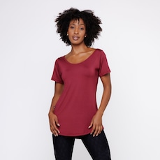 Camiseta Manga Curta Orbis Fitness Comprida Tapa Bumbum - Feminina