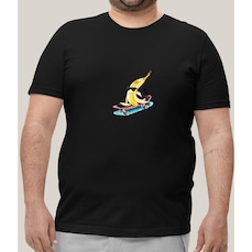 Camiseta Plus Size Masculina Prime WSS Brasil Radical Banana