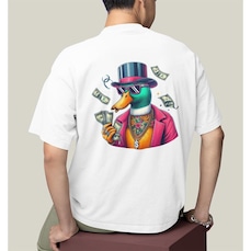 Camiseta Oversized Prime WSS Dollar Duck - Masculina