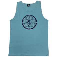 Camiseta Regata Volcom Circle Texture SM25 - Masculina