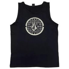 Camiseta Regata Volcom Circle Texture SM25 - Masculina