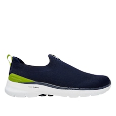 Tênis Skechers Go Walk 6 Masculino - Azul e verde