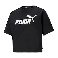 Camiseta Cropped Puma Essentials Logo - Feminina