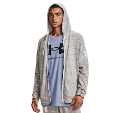 Blusão De Moletom Under Armour Rival Com Capuz Terry Fz - Masculino
