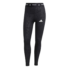 Calça Legging 7/8 adidas Estampada Techfit - Feminina