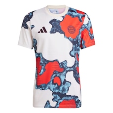 Camisa Pré-Jogo FC Bayern 24/25 adidas - Masculina