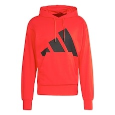 Blusão de Moletinho Capuz adidas Essentials Big Logo - Masculino
