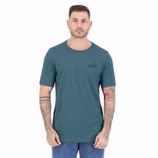 Camiseta Puma M/C Essentials Small Logo - Masculina