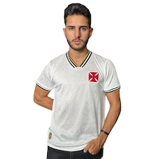 Camisa do Vasco da Gama Retrô Jacquard 1974 RetrôMania - Masculina