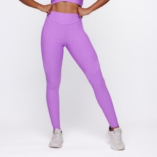 Calça Legging Orbis Fitness Textura Empina Bumbum - Feminina