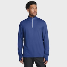 Camiseta Manga Longa Under Armour Qualifier Run 1/2 Zip - Masculina