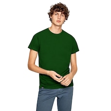 Camiseta Básica Academia Slim Fitness Sem Estampa