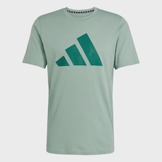 Camiseta de Treino adidas Manga Curta Logo - Masculina