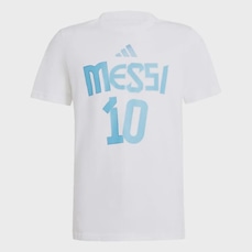 Camiseta Estampada adidas Messi Name and Number - Infantil