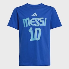 Camiseta Estampada adidas Messi Name and Number - Infantil