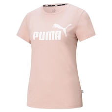 Camiseta Puma Essentials Logo Tee Algodão - Feminina