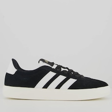 Tênis Adidas VL Court Feminino Preto e Branco