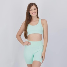 Top Canelado Selene Sem Costura - Feminino