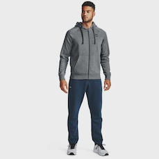 Blusão de Moletom Under Armour Rival Fleece Fz Hoodie - Masculino