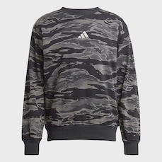 Blusão de Moletom adidas Seasonal Essentials Camo - Masculino
