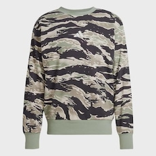 Blusão de Moletom adidas Seasonal Essentials Camo - Masculino