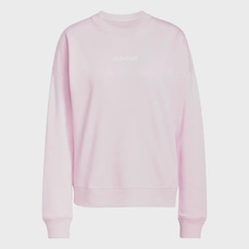 Blusão de Moletom adidas Essentials Linear French Terry - Feminino