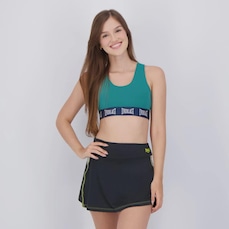 Conjunto Everlast Shorts Saia e Top Basic II - Feminino