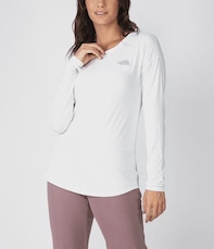 Camiseta Manga Longa The North Face Hyper Tee Crew - Feminina