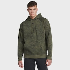 Blusão de Moletom Under Armour Rival Fleece Camo Printed Hoodie - Masculino