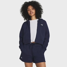 Blusão de Moletom Under Armour Rival Fleece Crop - Feminino